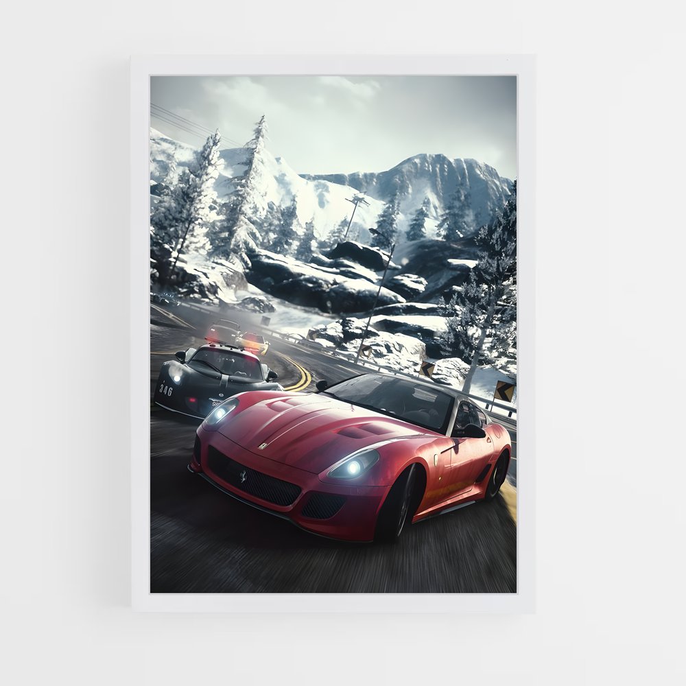 Poster Need de for – affiche Need for speed (vue 3)